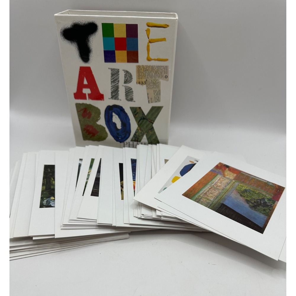 The Art Box by Phaidon Set of 74 Postcards Depicting Classic Worls of Art